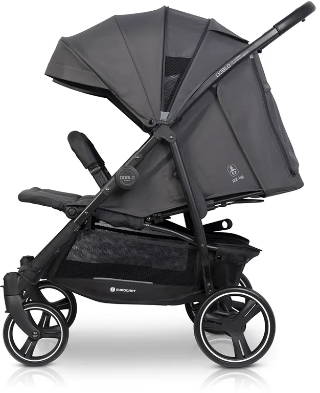 Коляска для двойни Euro-Cart Doblo Iron